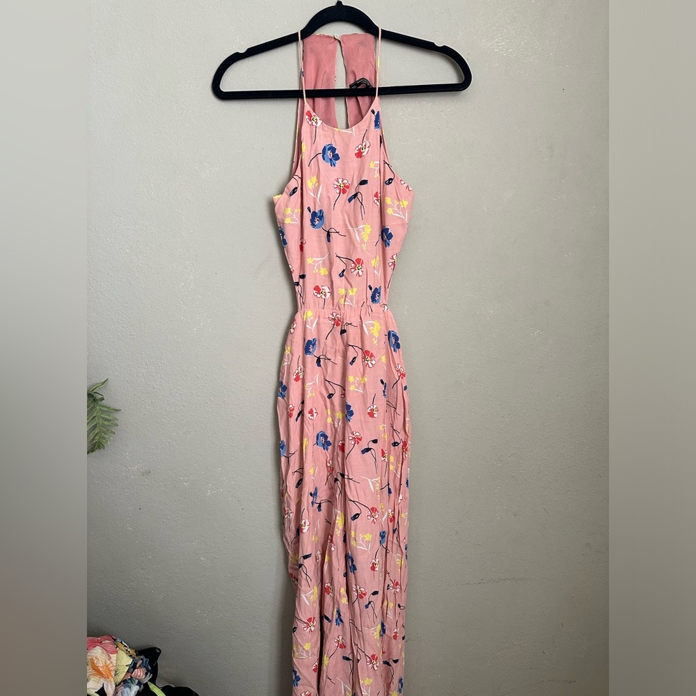 Zara open back jumpsuit size small